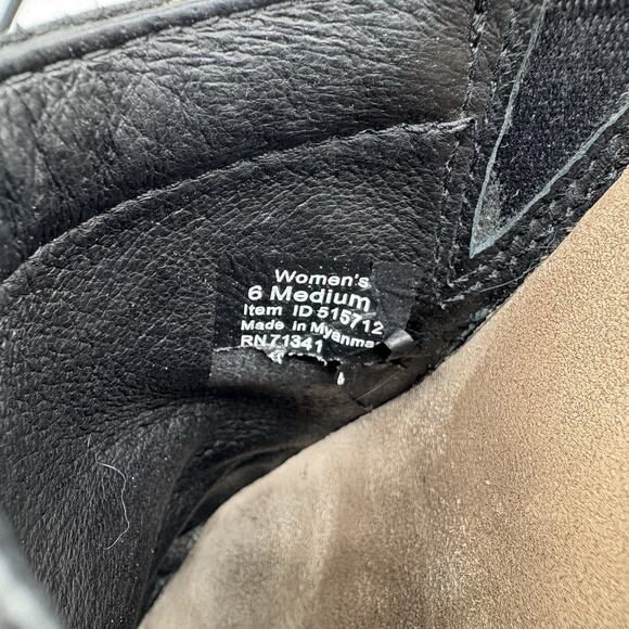 L.L. Bean Clogs Womens Size 6 Black Mule Slip On D - Picture 3 of 10